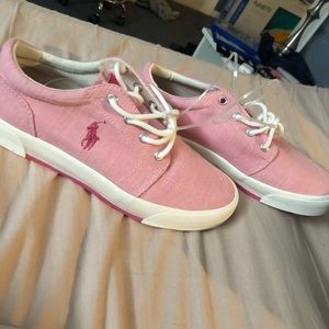 Pink polo shoes size size 7